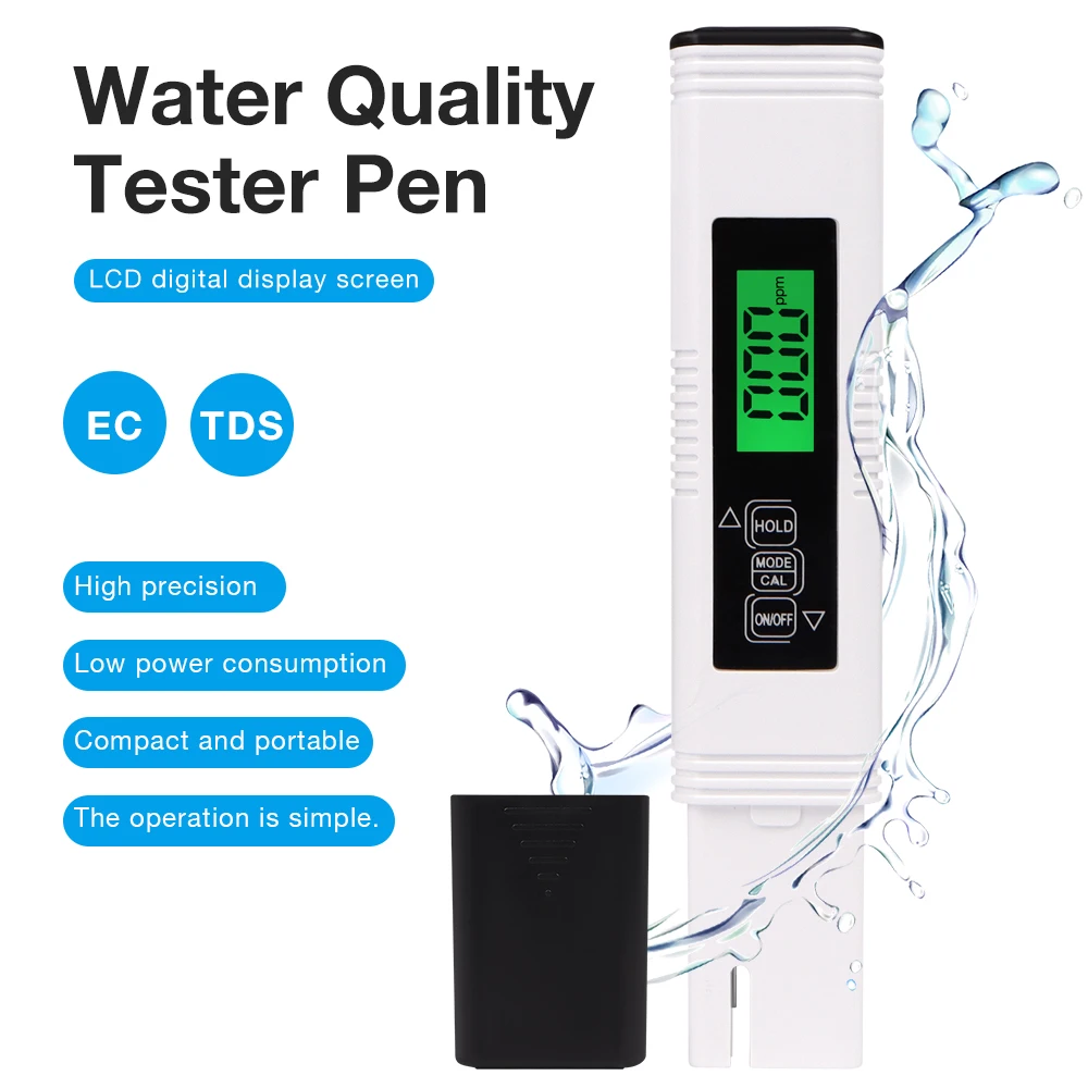 Medidor Calidad Agua Acuario 4 en 1 – Tester TDS y Temperatura - imagen 5