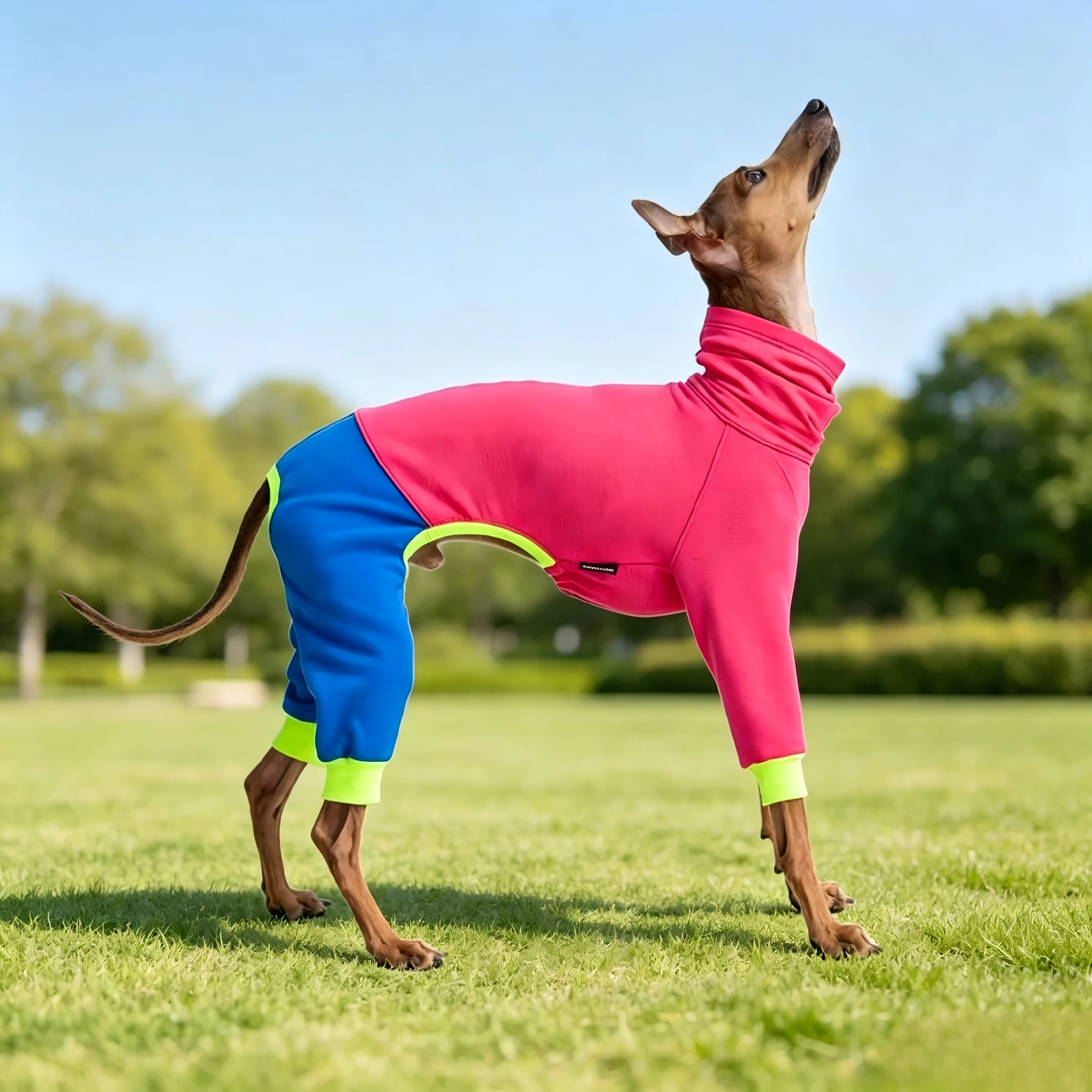 Mono Polar para Galgos y Whippets – Pijama Térmico de Cuerpo Entero - imagen 4