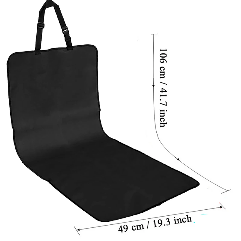 Funda impermeable instalada en coche