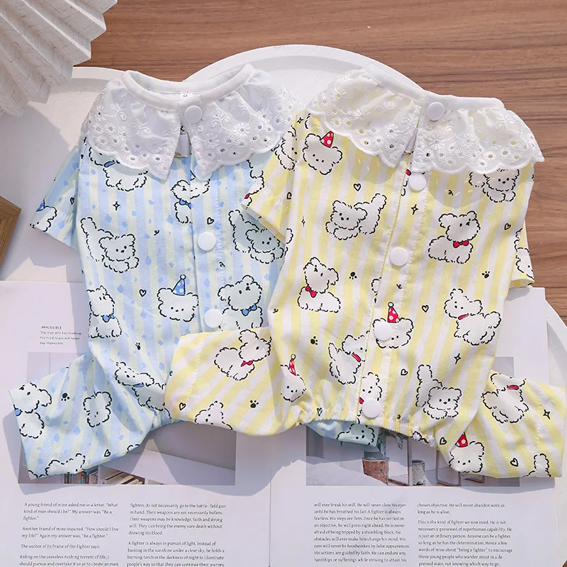 Pijama de una pieza para perros Teddy pequeños