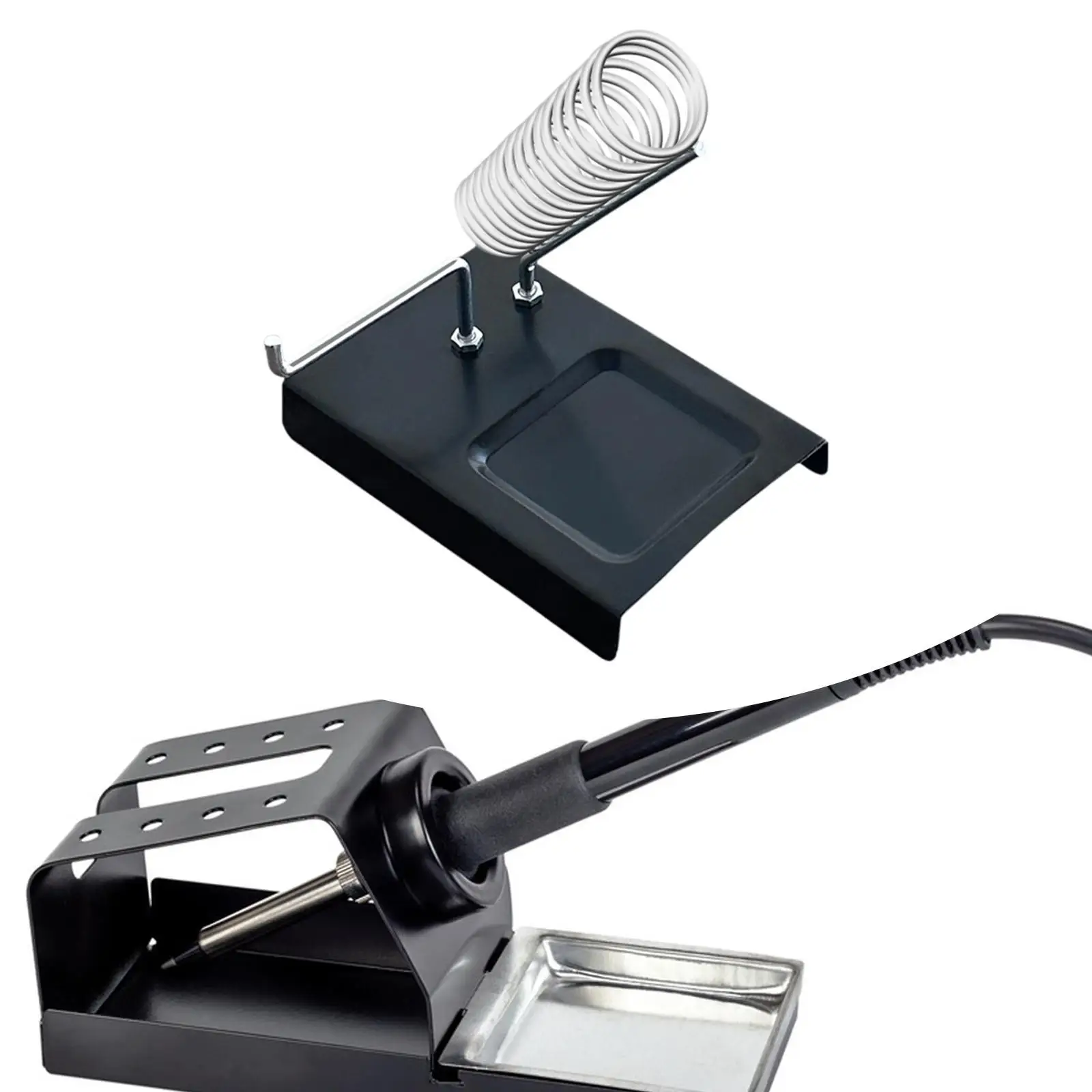 Soporte para Soldador – Base de Hierro Segura para Taller y Electrónica - imagen 2