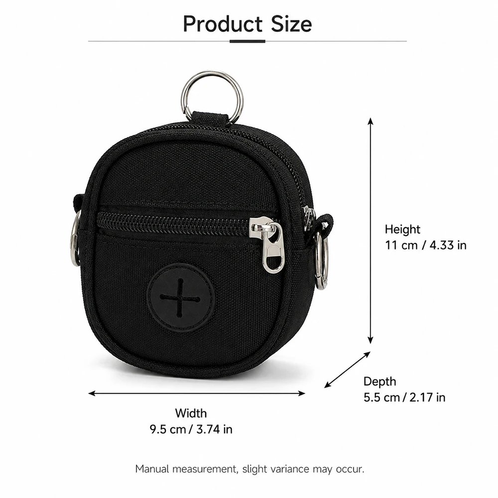 Bolsa portátil para premios y bolsas de desecho en el exterior