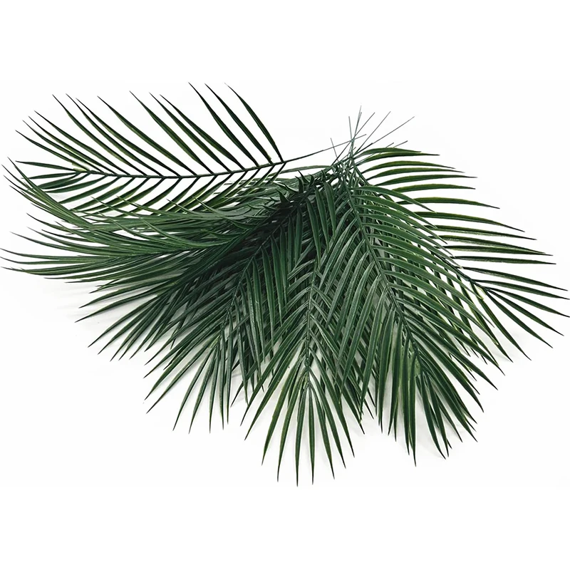 Hojas tropicales artificiales para decoración de gatos y perros - imagen 3