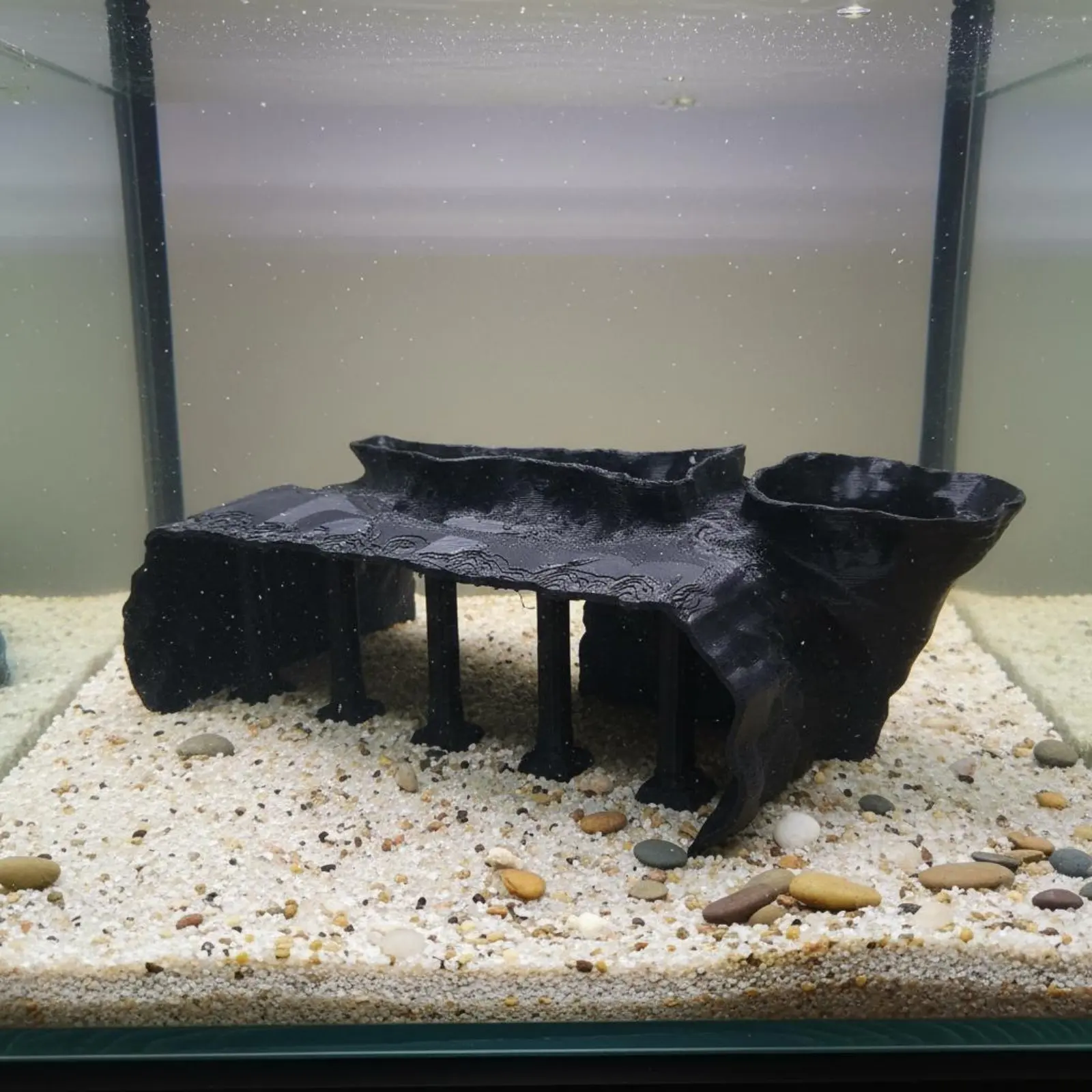Cueva para acuario túnel romana acuático para agua dulce y salada - imagen 3