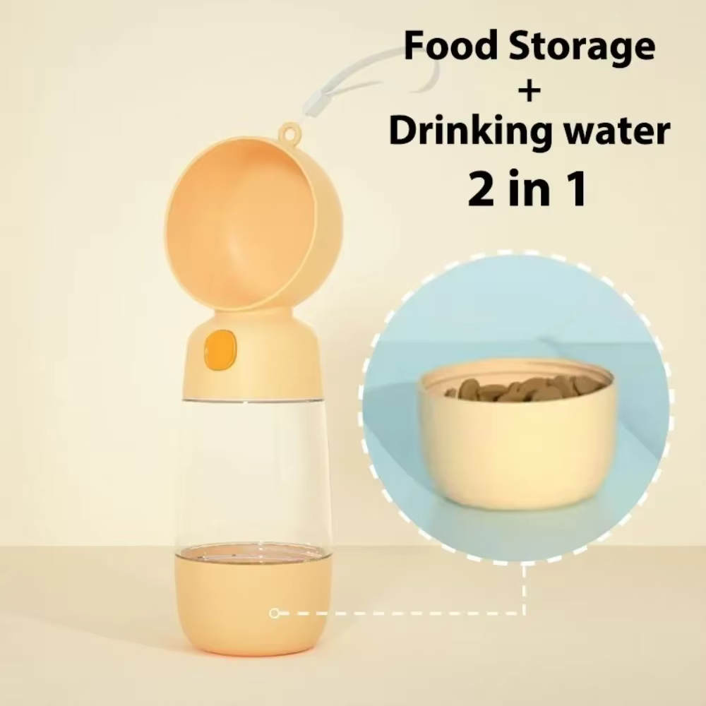 Dispensador de agua portátil a prueba de fugas para perros y gatos - imagen 3