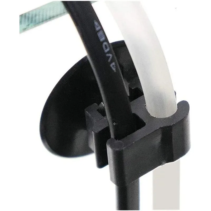Accesorios para acuario con ventosas y clips para mangueras y cables - imagen 3