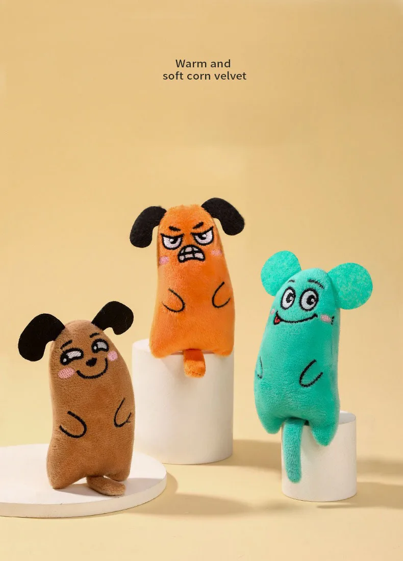 Juguete ratón peluche gatos - imagen 4