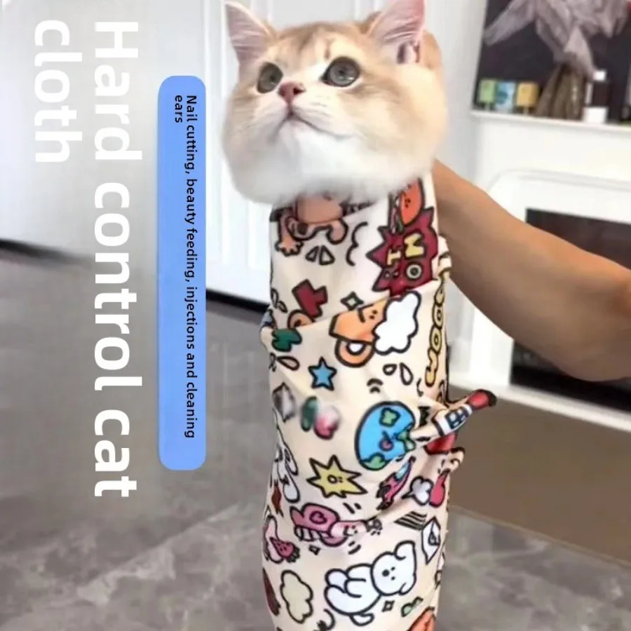 Gato con faja protectora - ejemplos de tamaños