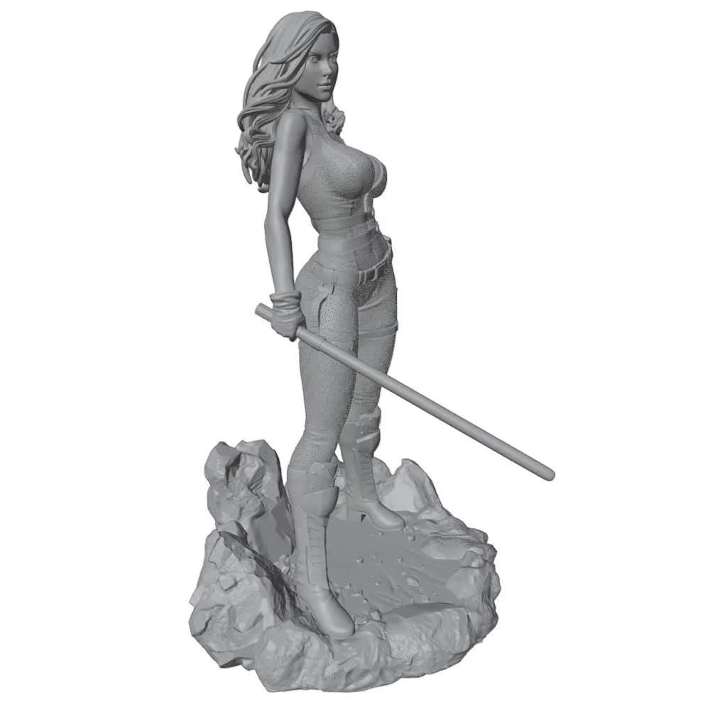 Piezas y proporciones del modelo