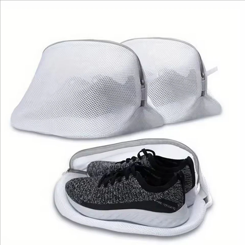 Bolsa de lavado con malla y cremallera para botines de perro