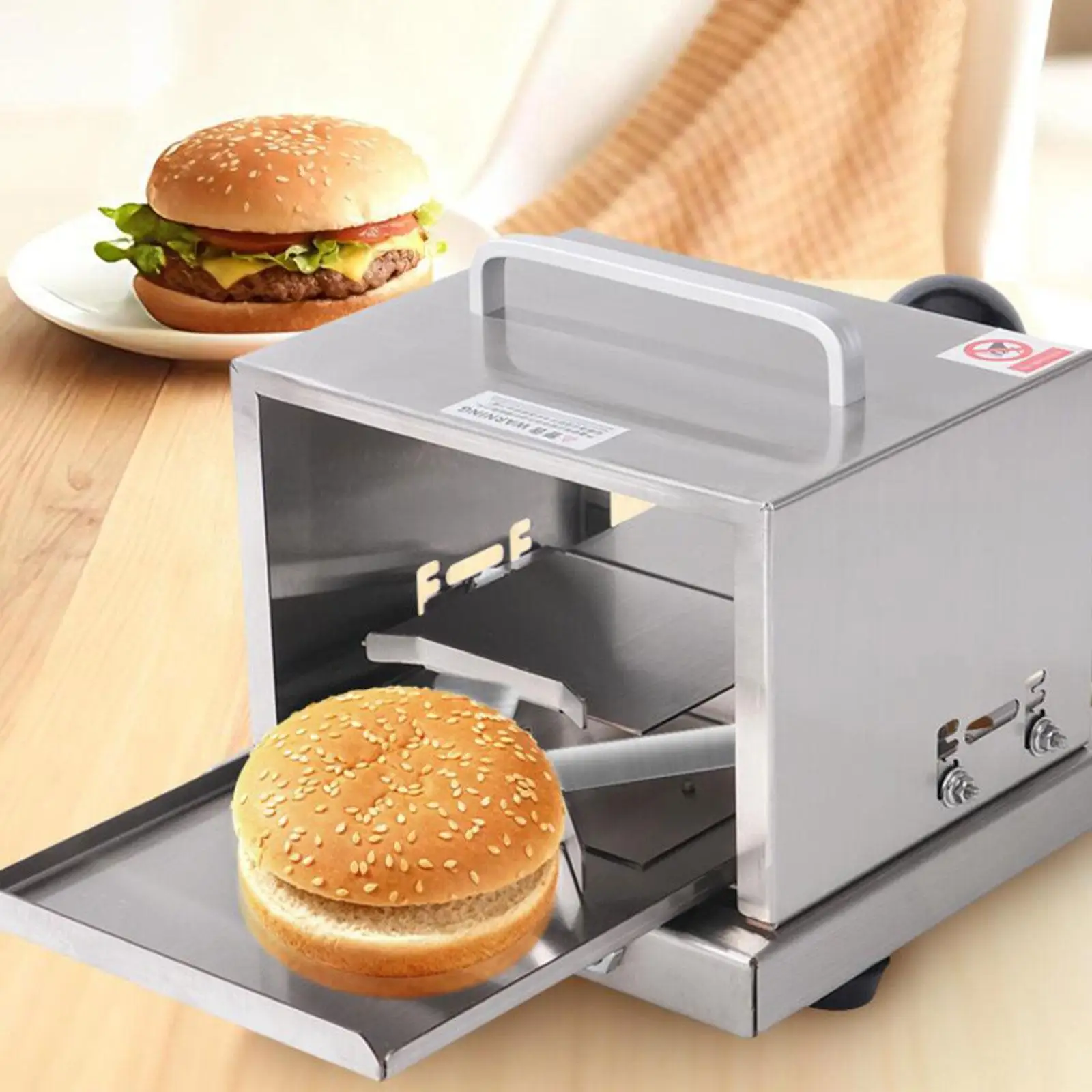 Cortador de pan manual de acero inoxidable para snacks caseros gatos y perros - imagen 5