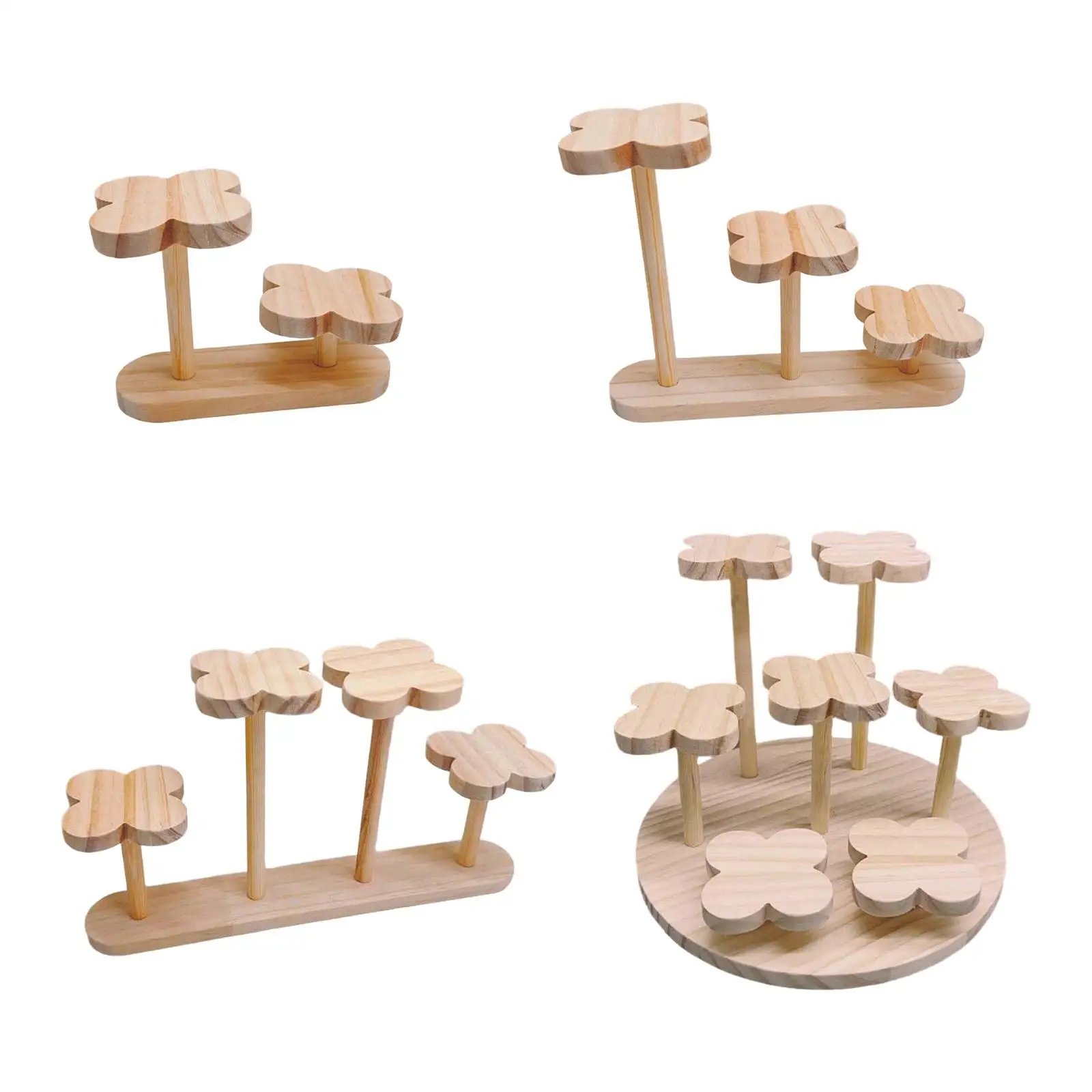 Soporte de 7 capas para plantas y figuritas