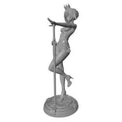 Miniatura GK figura anime gris impresa en 3D, sin montar ni pintar