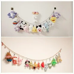 Fondo de pared colgante de cuerda de algodón para fotos gatos y perros