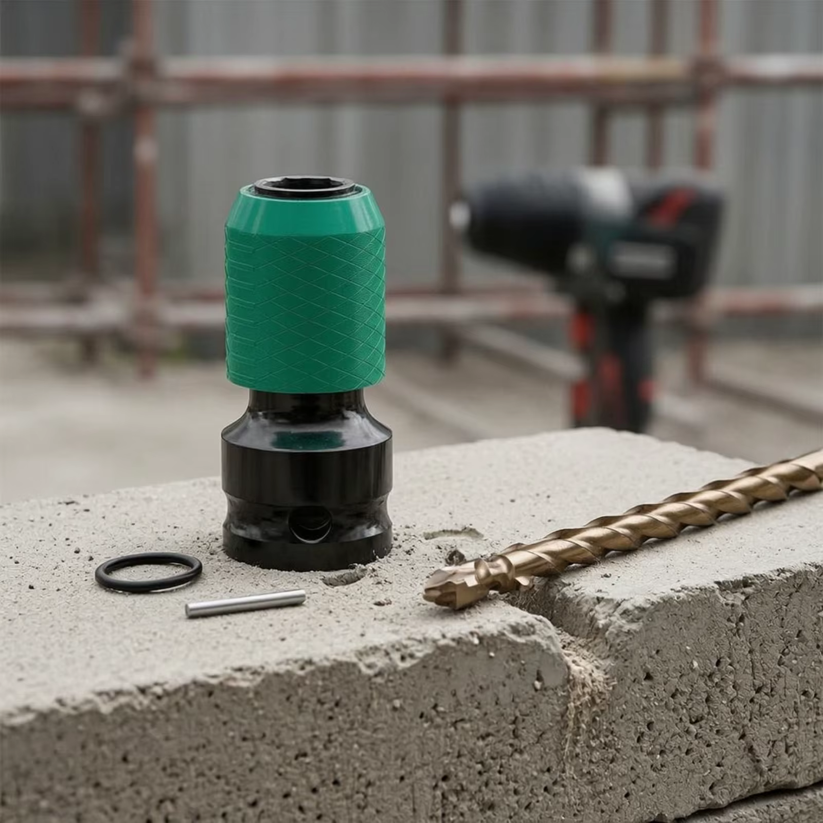Cepillo de taladro con adaptador telescópico para perros y gatos - imagen 4