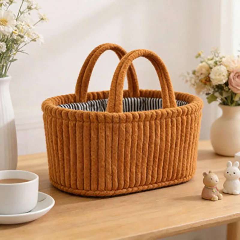 Cesta de almacenamiento de cuerda para juguetes de gato y perro - imagen 4
