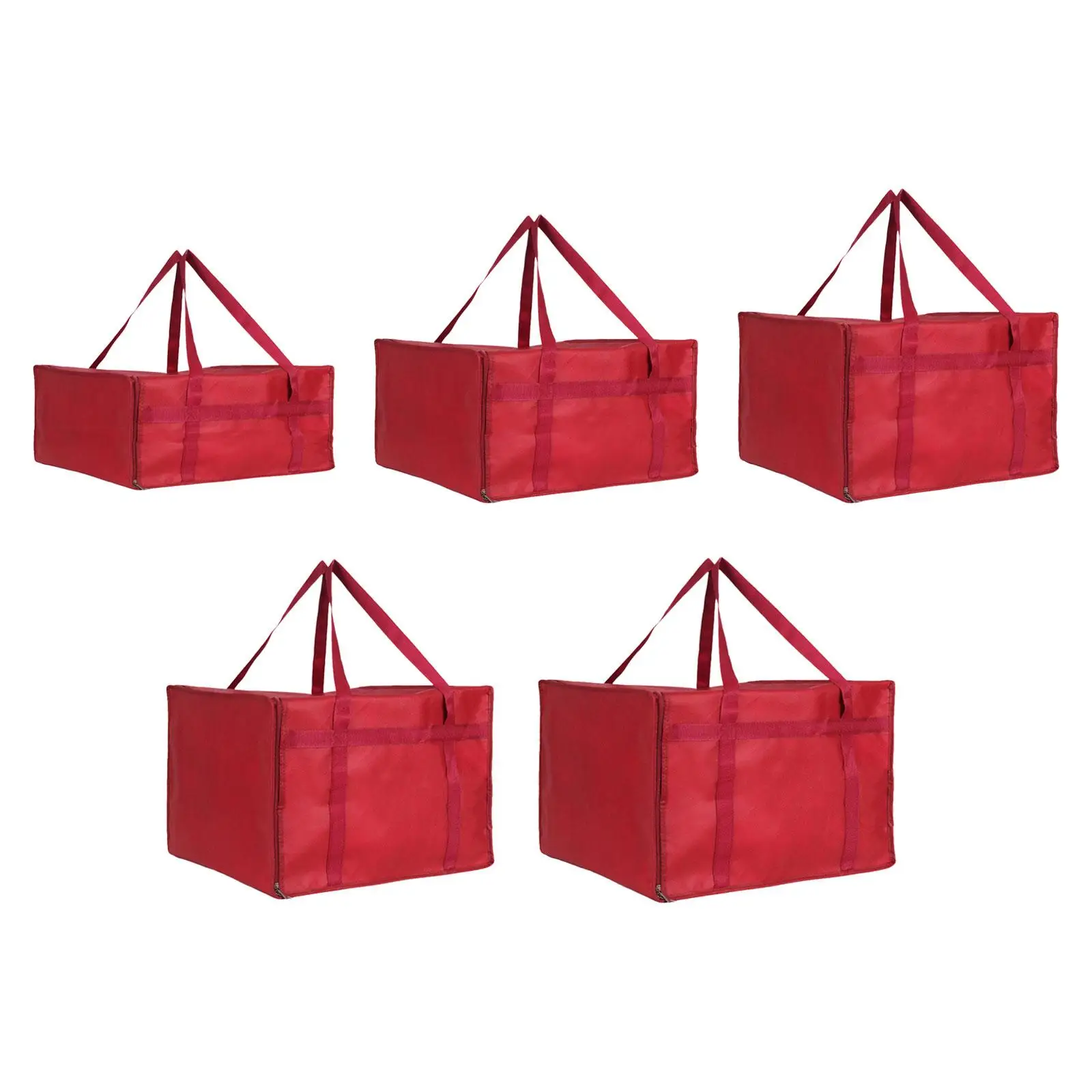 Bolsa térmica catering con placa extraíble – Aislada para entrega de alimentos - imagen 4