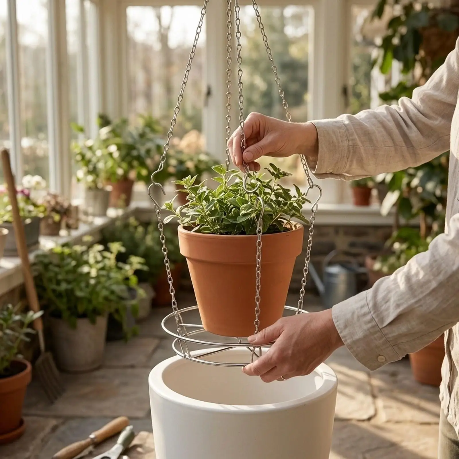 Nivelador ajustable para macetas grandes y altas – Elevador de plantas - imagen 5
