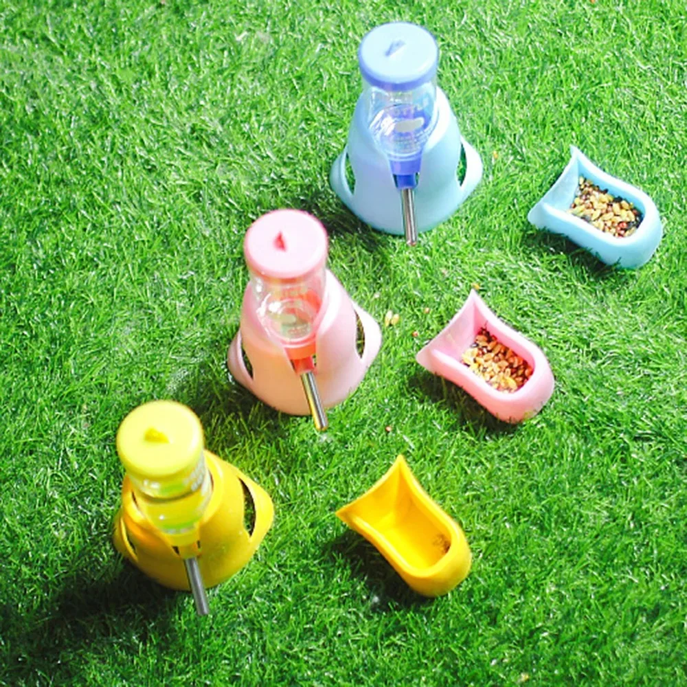 Dispensador automático de agua para gatos y perros pequeños con tazón