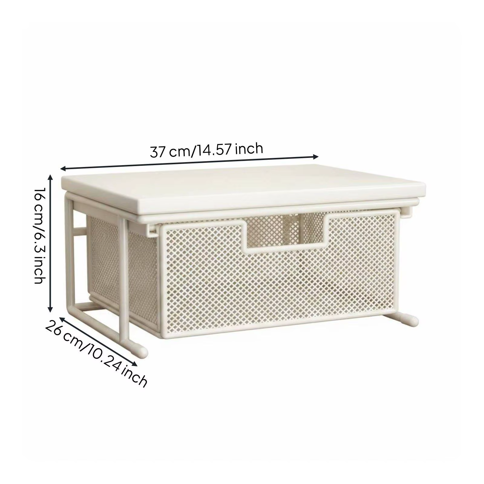 Organizador Soporte Impresora con Cajón – Mueble Ahorro Espacio - imagen 4