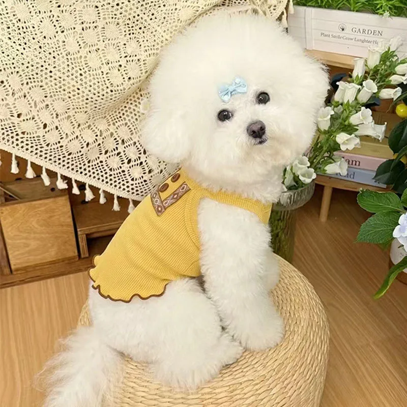 Camiseta refrescante sin mangas con capucha para perros pequeños - imagen 5