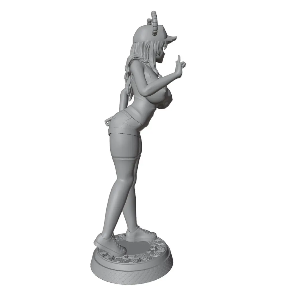 Figura Resina GK 1/24 Chica Sexy – Miniatura 3D DIY sin Montar ni Pintar - imagen 4