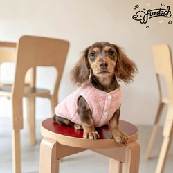 Chaqueta cálida de forro polar para perro salchicha: abrigo invierno