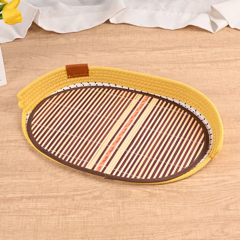 Cama de bambú para mascotas – vista general