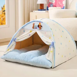 Cama nido para perros pequeños y cachorros – Casa 4 estaciones
