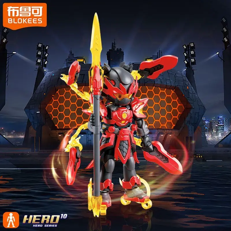 Blokees Nezha y Li Jing – Kit articulado coleccionable para armar - imagen 3