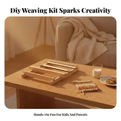 Juguetes para gatos y perros: kit telar de madera educativo