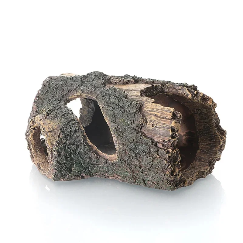 Cueva de resina para acuario – Tronco de árbol para peces y pecera - imagen 5