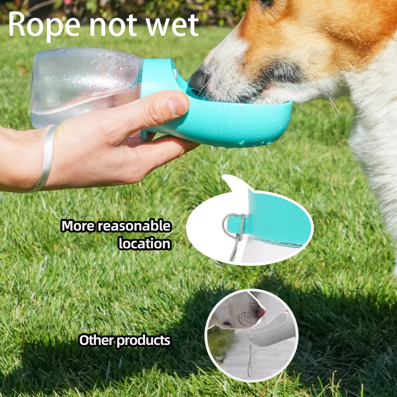 Botella de Agua Portátil para Perros – Bebedero de Viaje Antidesbordamiento - imagen 4