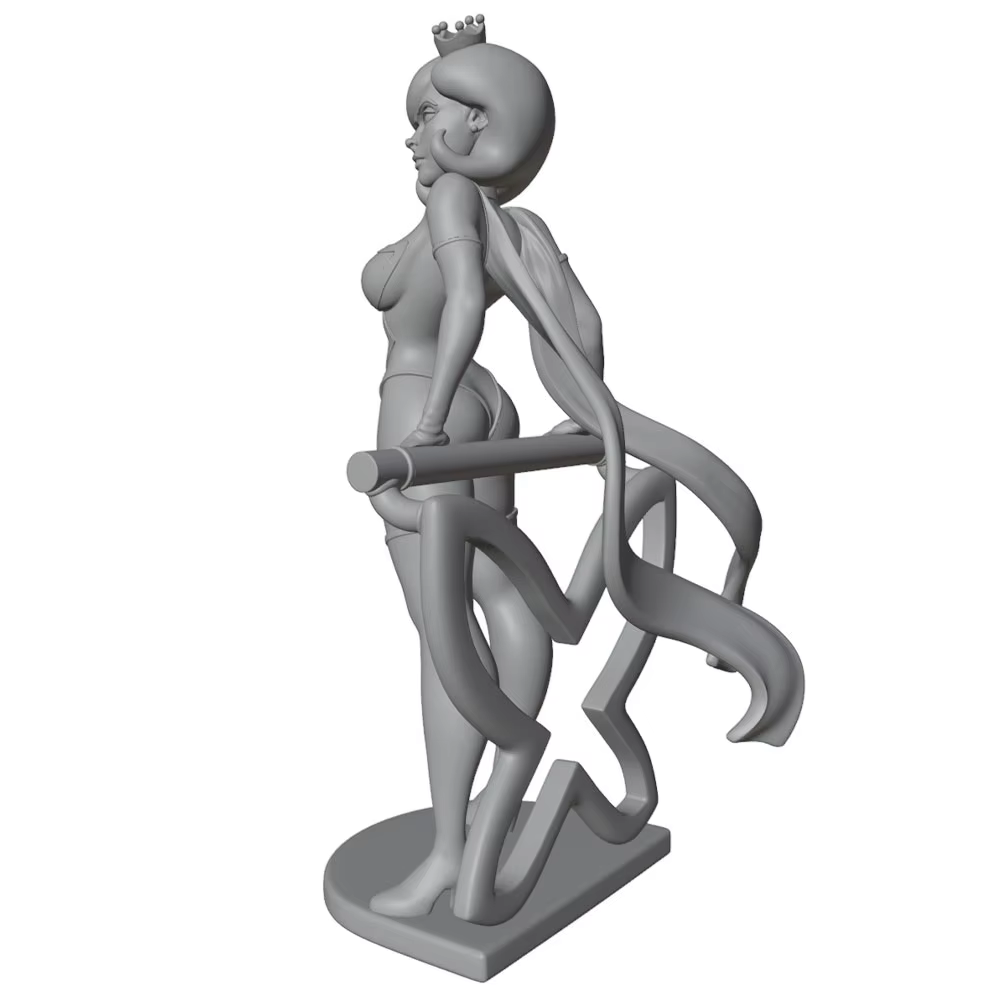 Figura de reina para colección y juegos de rol