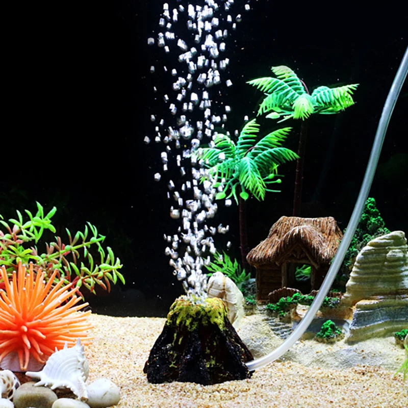 Detalle del tubo de burbujas y salida de aire