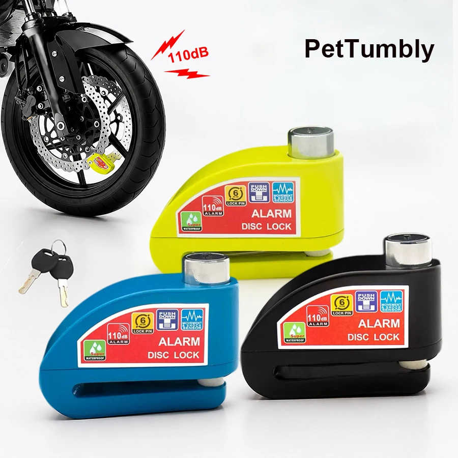 Candado antirrobo para disco de freno de moto y bicicleta - imagen 2