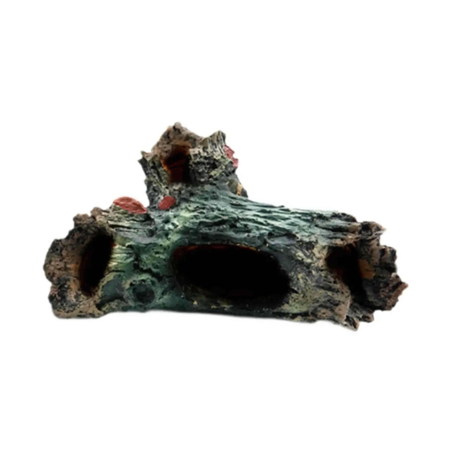 Cueva de Resina para Acuario – Refugio Decorativo para Peces y Camarones - imagen 4