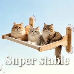 Hamacas para Gato con Ventosas, Plegables para Ventana o Pared