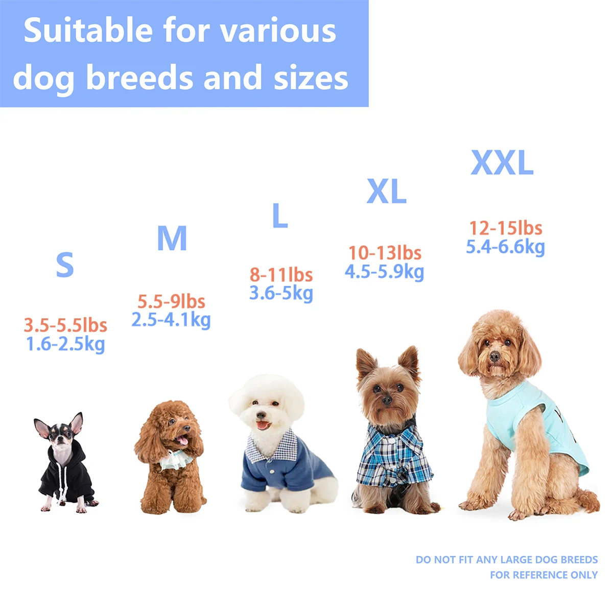Ajuste del traje de recuperación canina