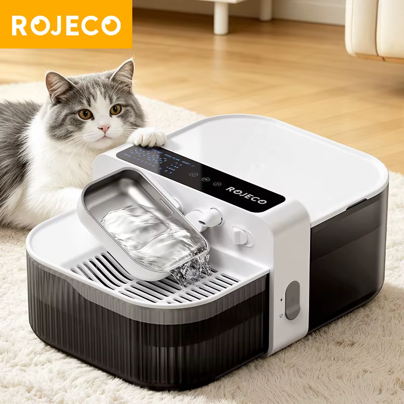 Bebedero Inalámbrico para Gatos - Fuente de Agua Automática 3.5L - imagen 2