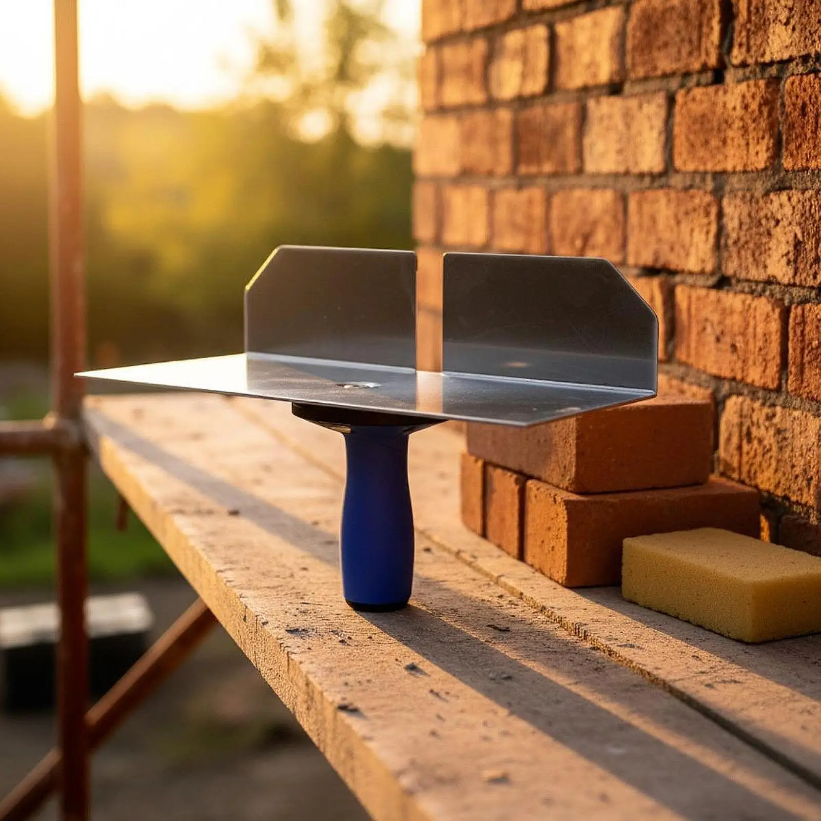 Paleta para Mortero con Mango Desmontable – Llama de Construcción en Aluminio - imagen 5