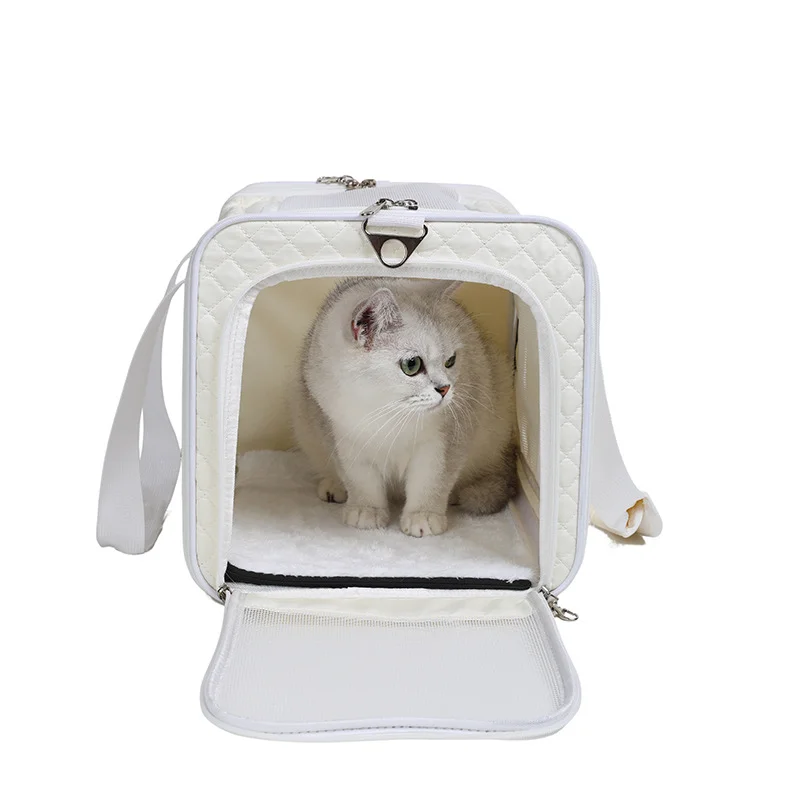 Bolsa de transporte acolchada para gatos y perros pequeños - imagen 4