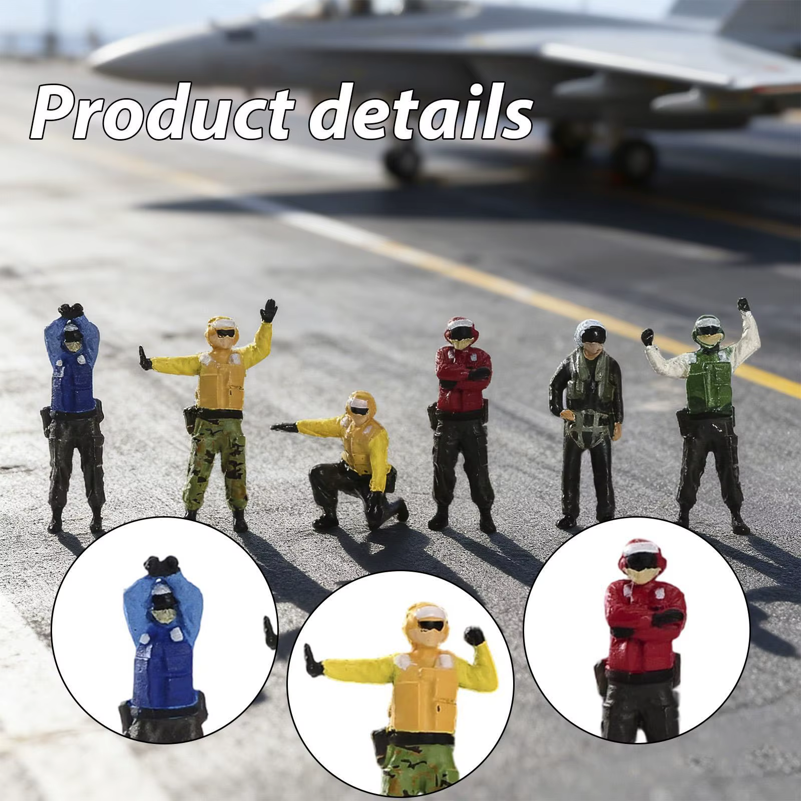 Figuras miniatura pintadas a escala 1/64 para dioramas y escenas fotográficas de mascotas - imagen 2