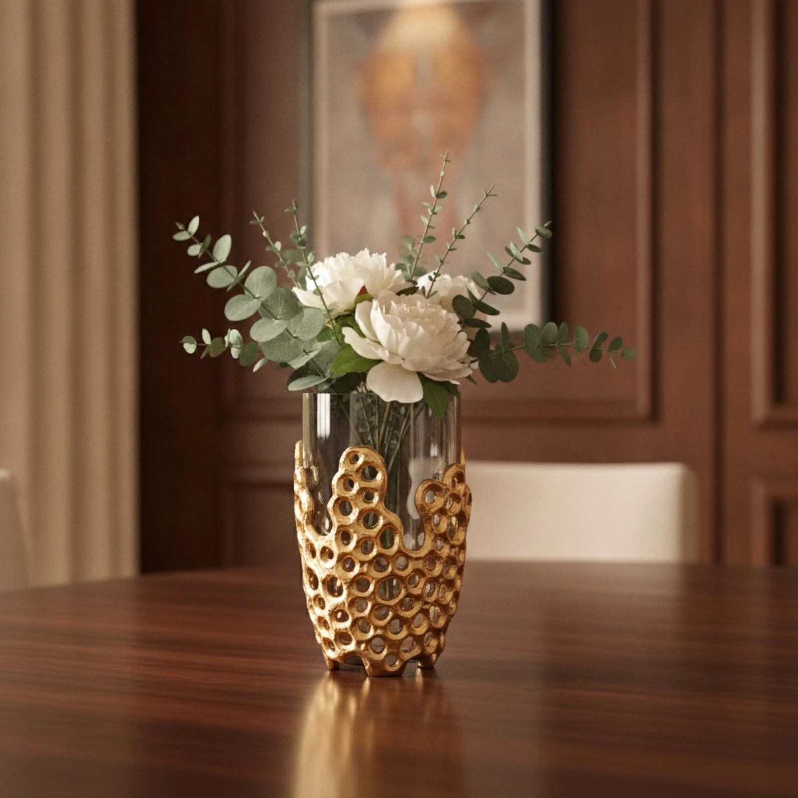 Jarrón Decorativo Nórdico para Hogar – Pieza Escultural Moderna de Mesa - imagen 3
