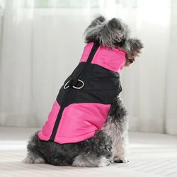 Abrigo impermeable de invierno para perros pequeños y gatos