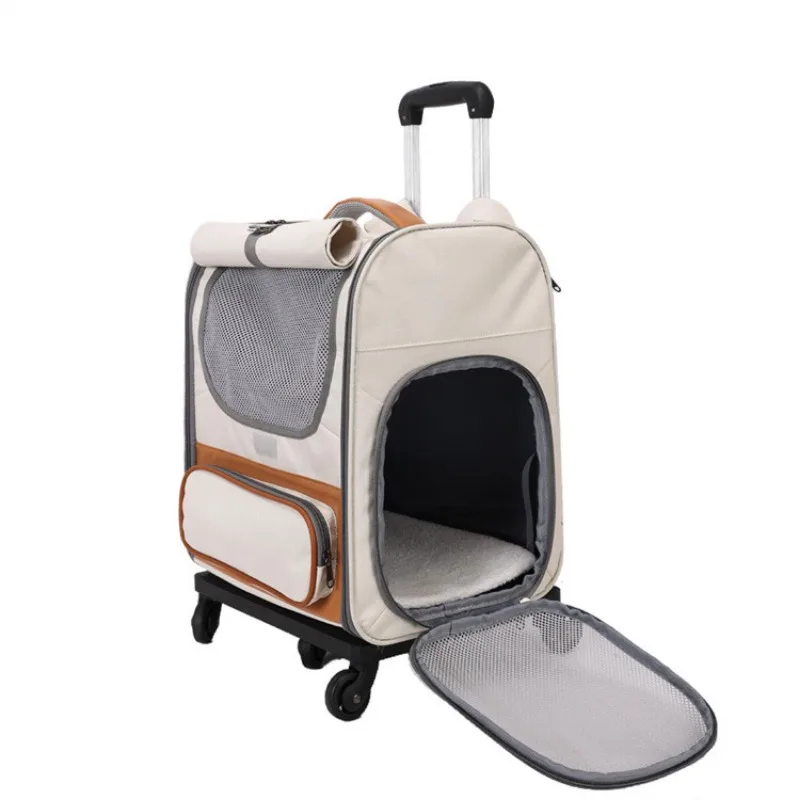 Carrito con ruedas para fácil transporte