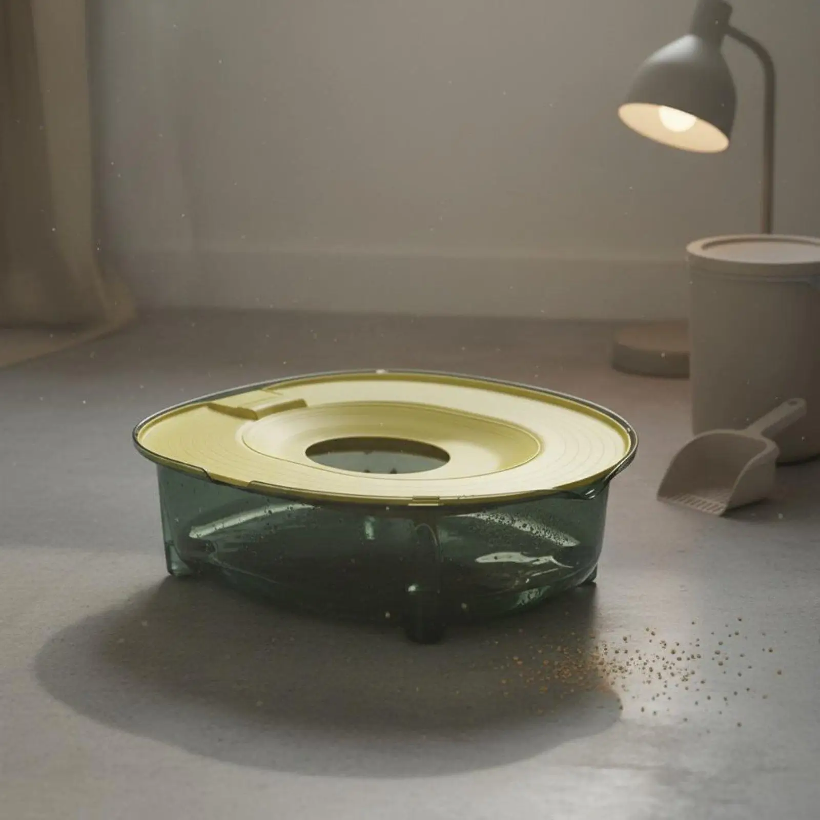 Inodoro desechable para gatos con sellado de agua – Para gatitos