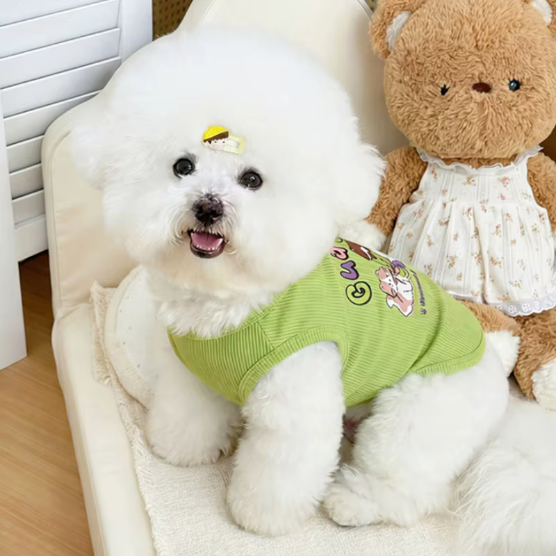 Chaleco de algodón para gatos y perros – Camiseta fresca veraniega - imagen 3