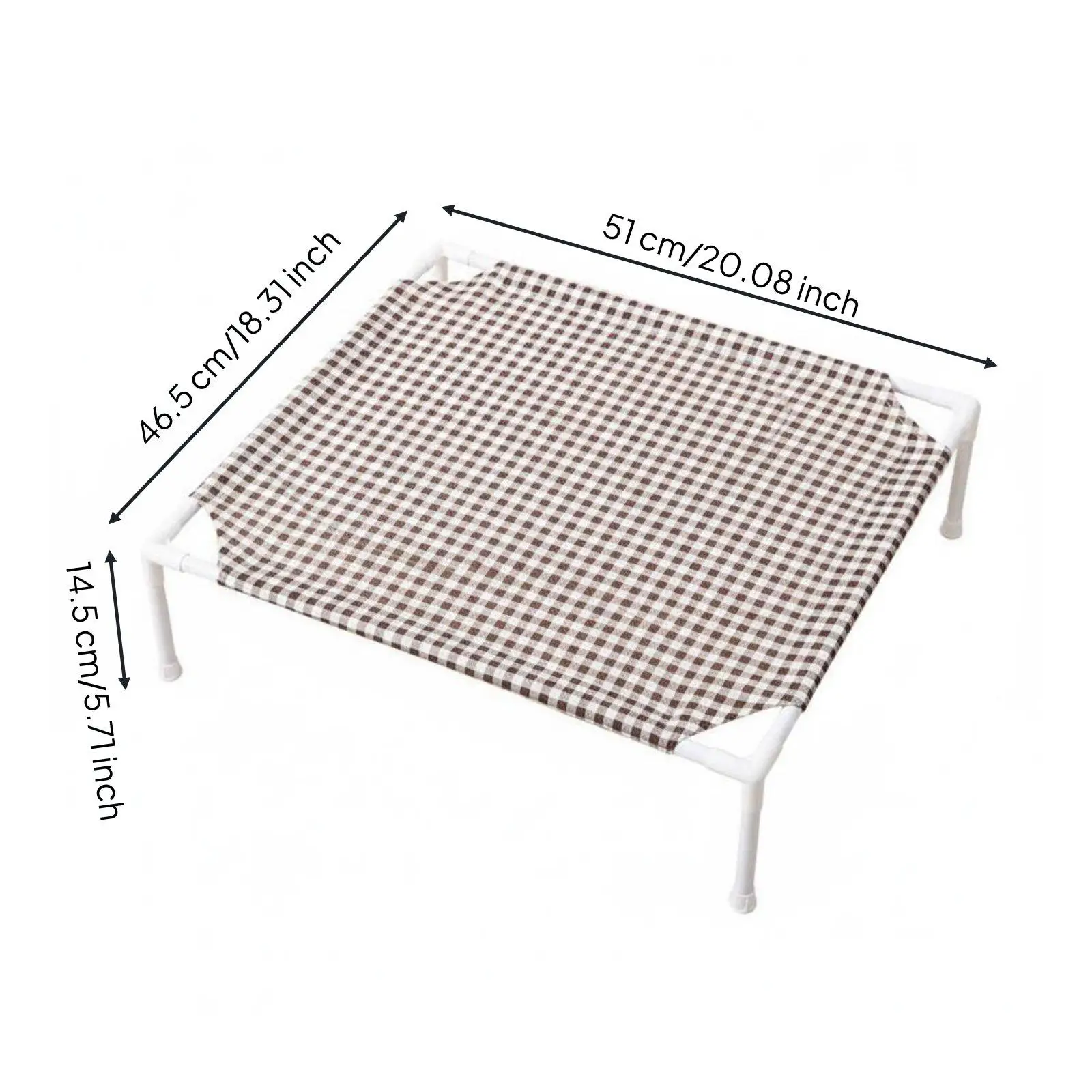 Cama elevada 4 estaciones para perros y gatos – Lavable e impermeable - imagen 5