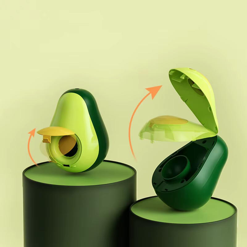 Juguete interactivo para gatos bola aguacate con premios dispensador - imagen 2